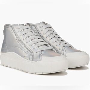Dr. Scholl's Silver High-Top Sneakers
